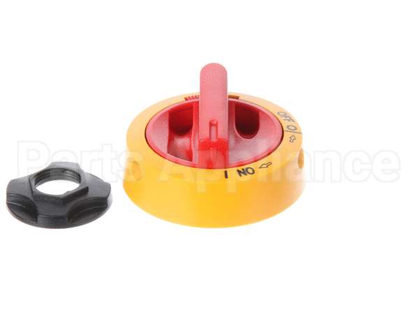 05.30.202.00 Ovention Knob,Red-Yellow,On/Off,Switch