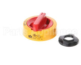 05.30.202.00 Ovention Knob,Red-Yellow,On/Off,Switch