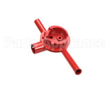 054825 Taylor Freezers Adaptor-Mix Inlet-Ss-Red