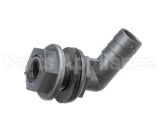 05700-004-30-86 Jackson Bulkhead To 12" Hose Barb Assembly