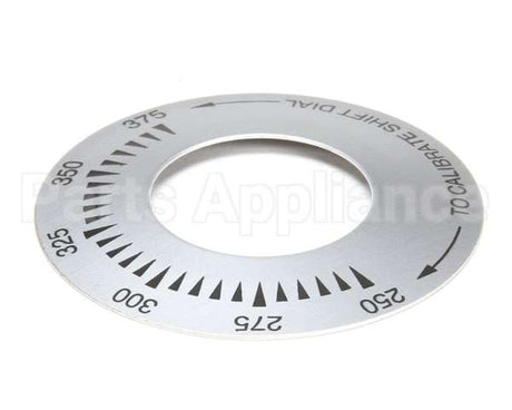 058037 Keating Thermostat Dial Plate Fryer 25