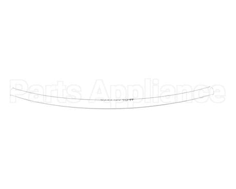 06001345 Glastender Tubing, Vinyl, Clear Drain Lin