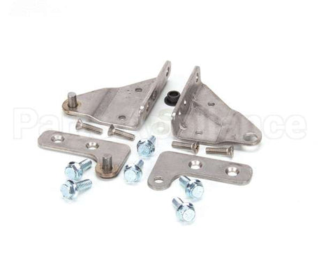 06001372 Glastender Hinge Set And Brackets, 180^ Swing, 1-1/