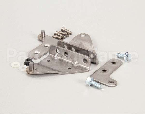 06001373 Glastender Hinge Set And Brackets, 180^ Swing, 1-1/