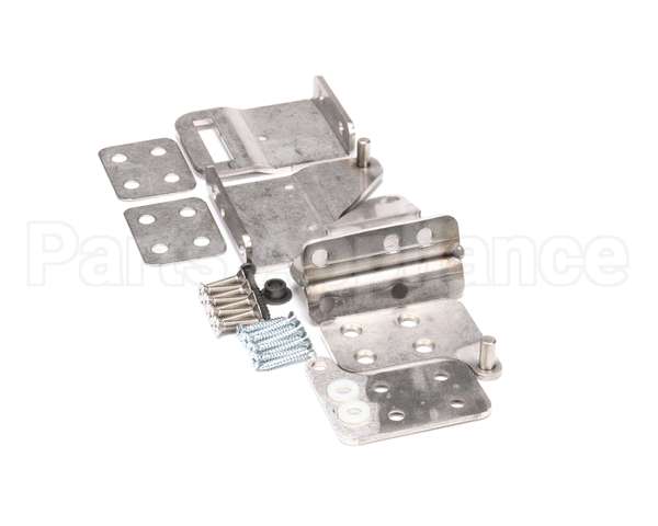 06001376 Glastender Hinge Set And Brackets For Wood Doors, 1