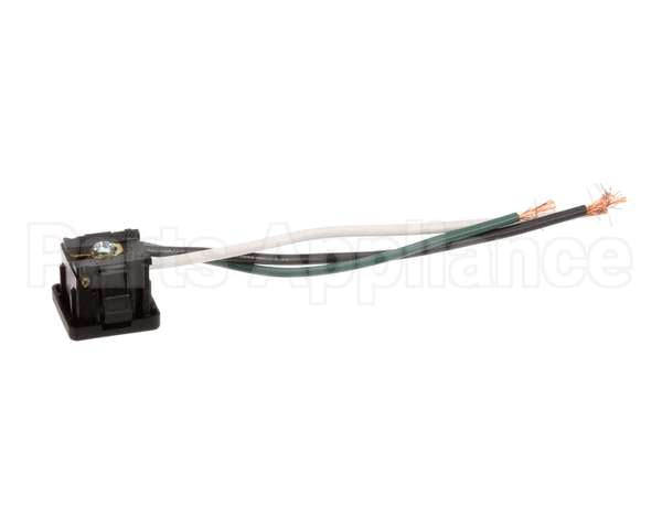 06001409 Glastender Receptacle, Snap-In With Groun