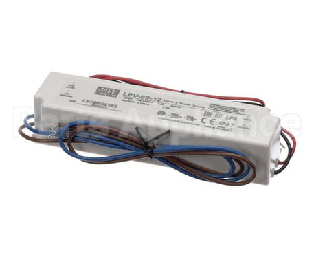 06004916 Glastender Power Supply, 60 Watt, Mean Well Lpv-60-