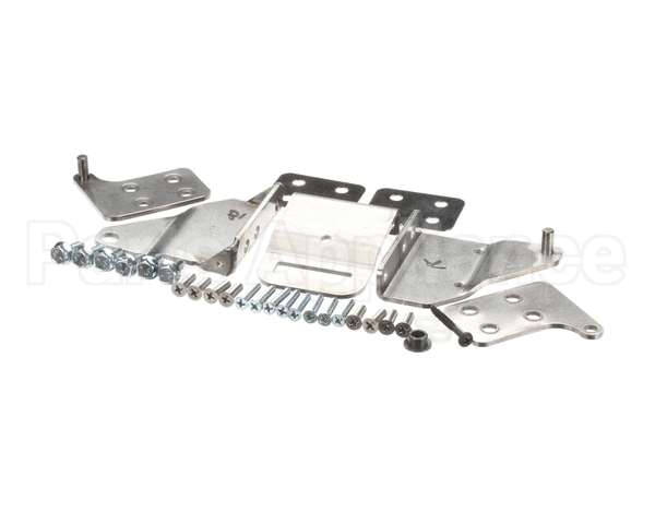 06006596 Glastender Hinge Set And Brackets For Wood Doors, 1