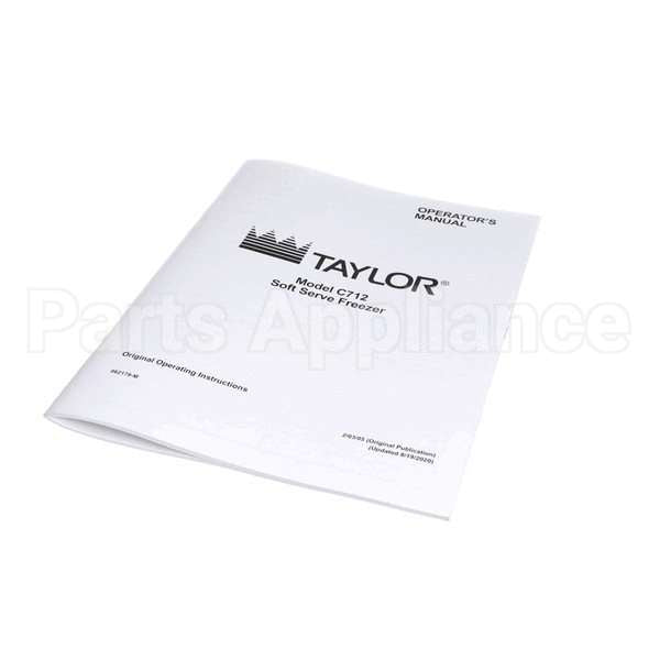 062179-M Compatible Taylor Man-Oper C712