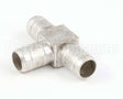 06866.0000 Bunn Fitting,Tee .38 Barb-Tin Pltd