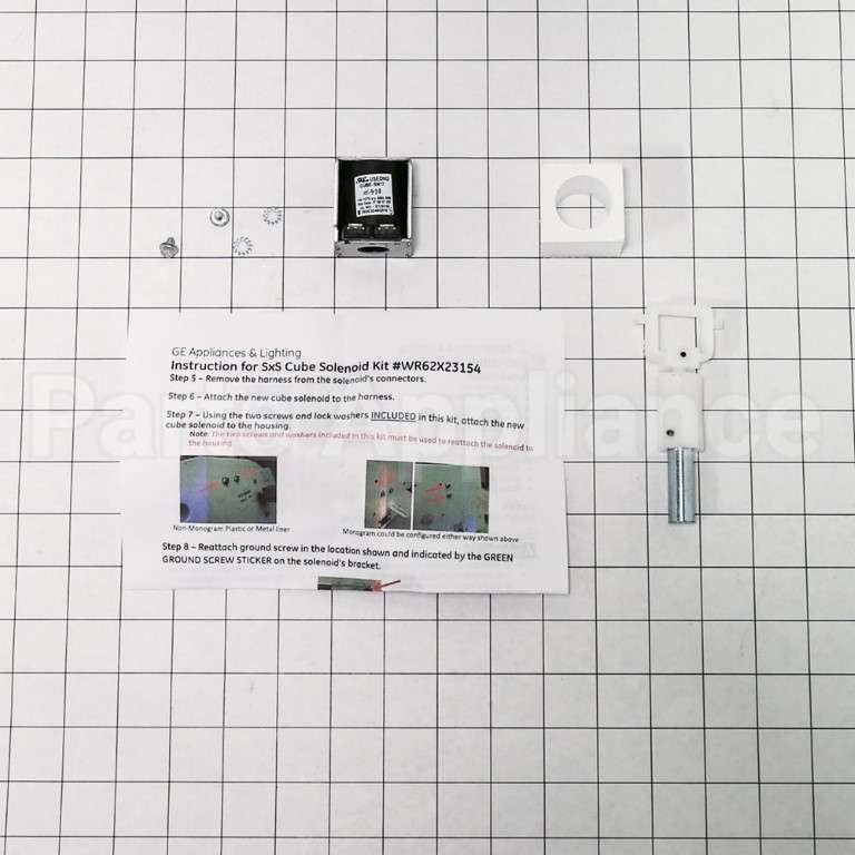 WR62X23154 GE Kit Srv Solenoid Cube