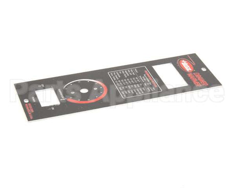 07.01.179.00 Hatco Hdw Control Face Plate