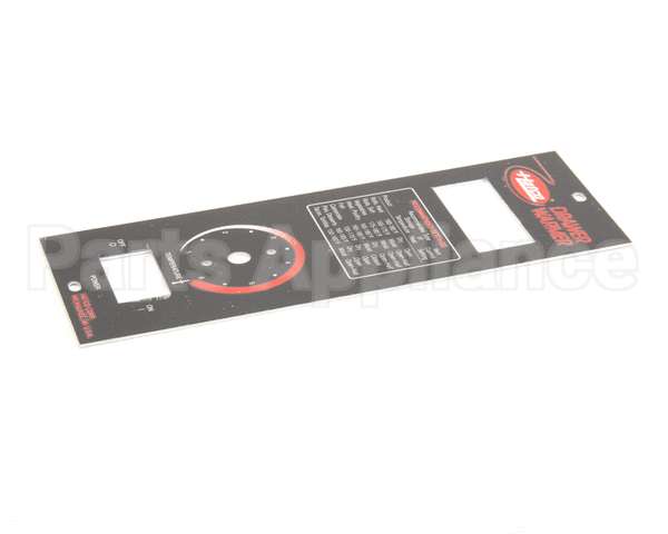 07.01.179.00 Hatco Hdw Control Face Plate