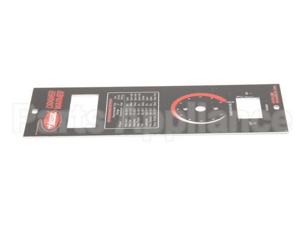 07.01.179.00 Hatco Hdw Control Face Plate