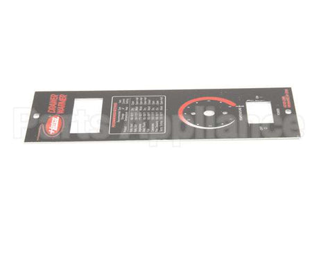 07.01.179.00 Hatco Hdw Control Face Plate