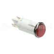 07000171 Compatible Glastender Light, Indicator, Red, 125V