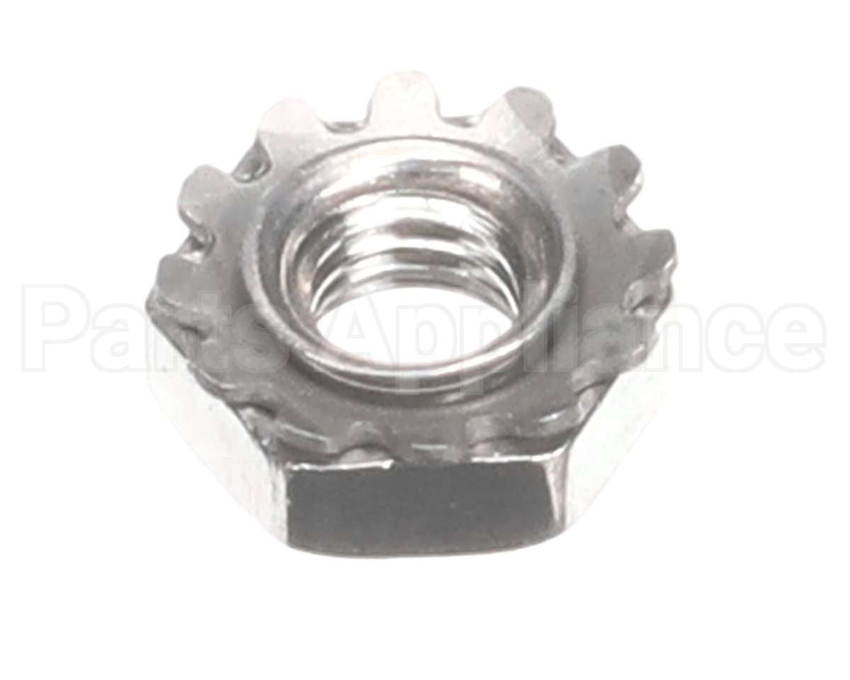 070322 Grindmaster Cecilware Nut 10-32 Hx Keps Lock Wext