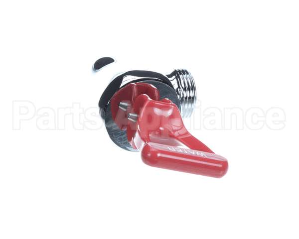 07094.0100 Bunn Faucet Assy, Red Hdl Crm Self