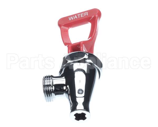 07094.0100 Bunn Faucet Assy, Red Hdl Crm Self