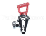07094.0100 Bunn Faucet Assy, Red Hdl Crm Self