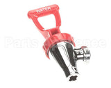 07094.0101 Bunn Faucet, Red Hdl & Bnt