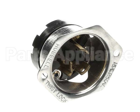 0713012 Cres Cor Inlet Flange 15A250V Twistlock