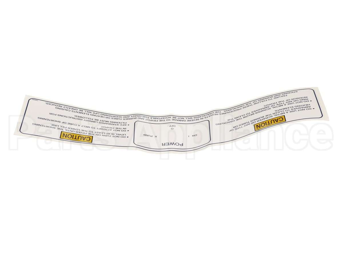 075690 Henny Penny Label-Powerpumpmelt