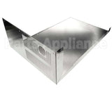 07A32-071D-05 Beverage Air Grille-End Panel, .028 430Ss,