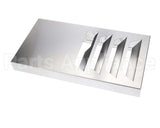 07A32-125D-05 Beverage Air Grille- Front .028 430Ss Wtfcs