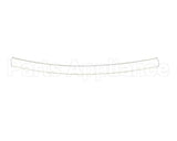 084-6622 American Dish Service Cover, Chain-Vinyl For 3-D-S