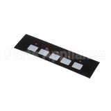 084807201 Cres Cor Label, Keypad Overlay Repl.