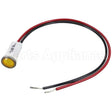 09-6439 Compatible Market Forge Signal Light 1/2" Amber 250V