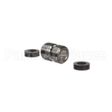 098A T&S Brass 3/4-14Un Male X Male Fitting W/ Hose Was