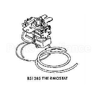 851285 Whirlpool Therm & Barrier Assy