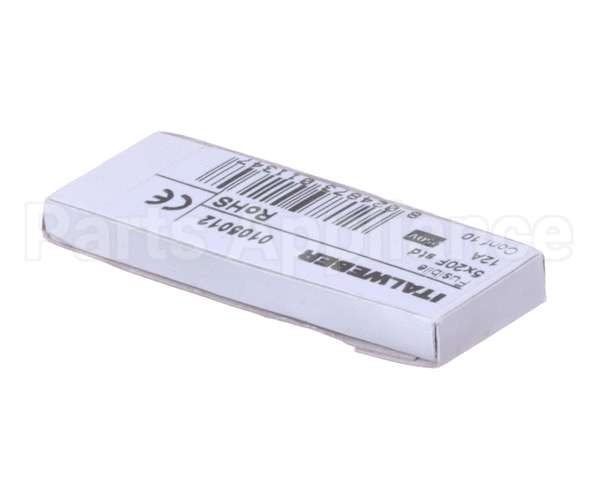 0C8375 Electrolux Professional Fuse; 250V 12A 5X20Mm; Set 10Pcs