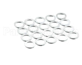 0C8726 Electrolux Professional Alluminium Gasket; Gas 1/2; Set 20Pcs