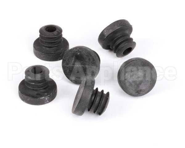 0D1609 Electrolux Professional Rubber Foot, 6 Pieces