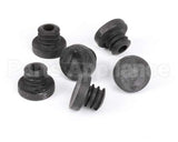 0D1609 Electrolux Professional Rubber Foot, 6 Pieces
