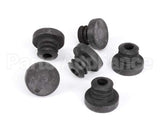 0D1609 Electrolux Professional Rubber Foot, 6 Pieces
