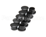 0D6982 Electrolux Professional Black Plug, Set 10Pcs