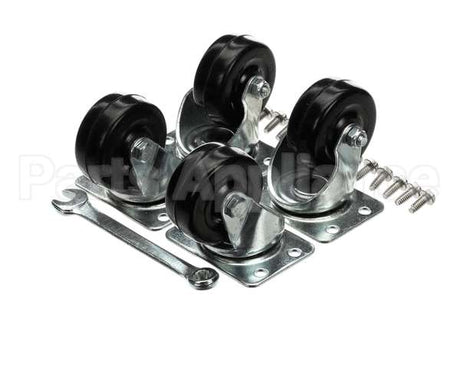 0US704 Kelvinator Caster Pack,4 Casters,Wrench