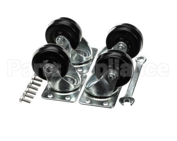 0US704 Kelvinator Caster Pack,4 Casters,Wrench