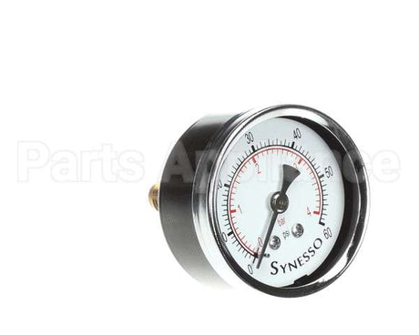 1.4083 Synesso Gauge, Steam Pressure, 0-60 Psi + Fittin