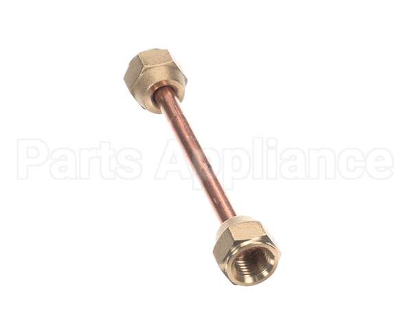 1.5370 Synesso Tube, 1/4' Copper With Fittings, 80 Mm -