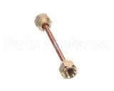 1.5370 Synesso Tube, 1/4' Copper With Fittings, 80 Mm -