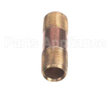 10-2868 Market Forge Nipple, Brass 1/2 Mnpt X 2.5