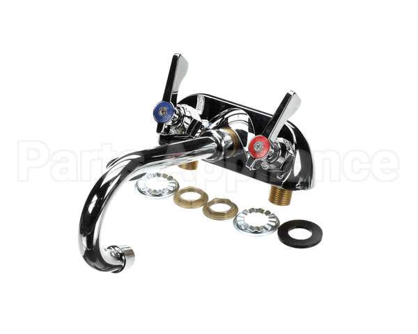 10-400L Krowne Silver Series 4 Center Wall Mount Faucet