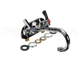 10-400L Krowne Silver Series 4 Center Wall Mount Faucet