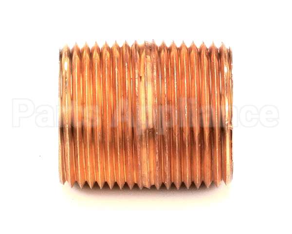 10-8287 Market Forge Close Nipple 1 Ips, Brass