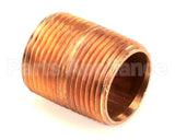10-8287 Market Forge Close Nipple 1 Ips, Brass